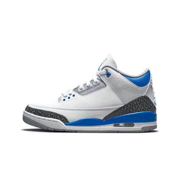 Air Jordan 3- Racer Blue